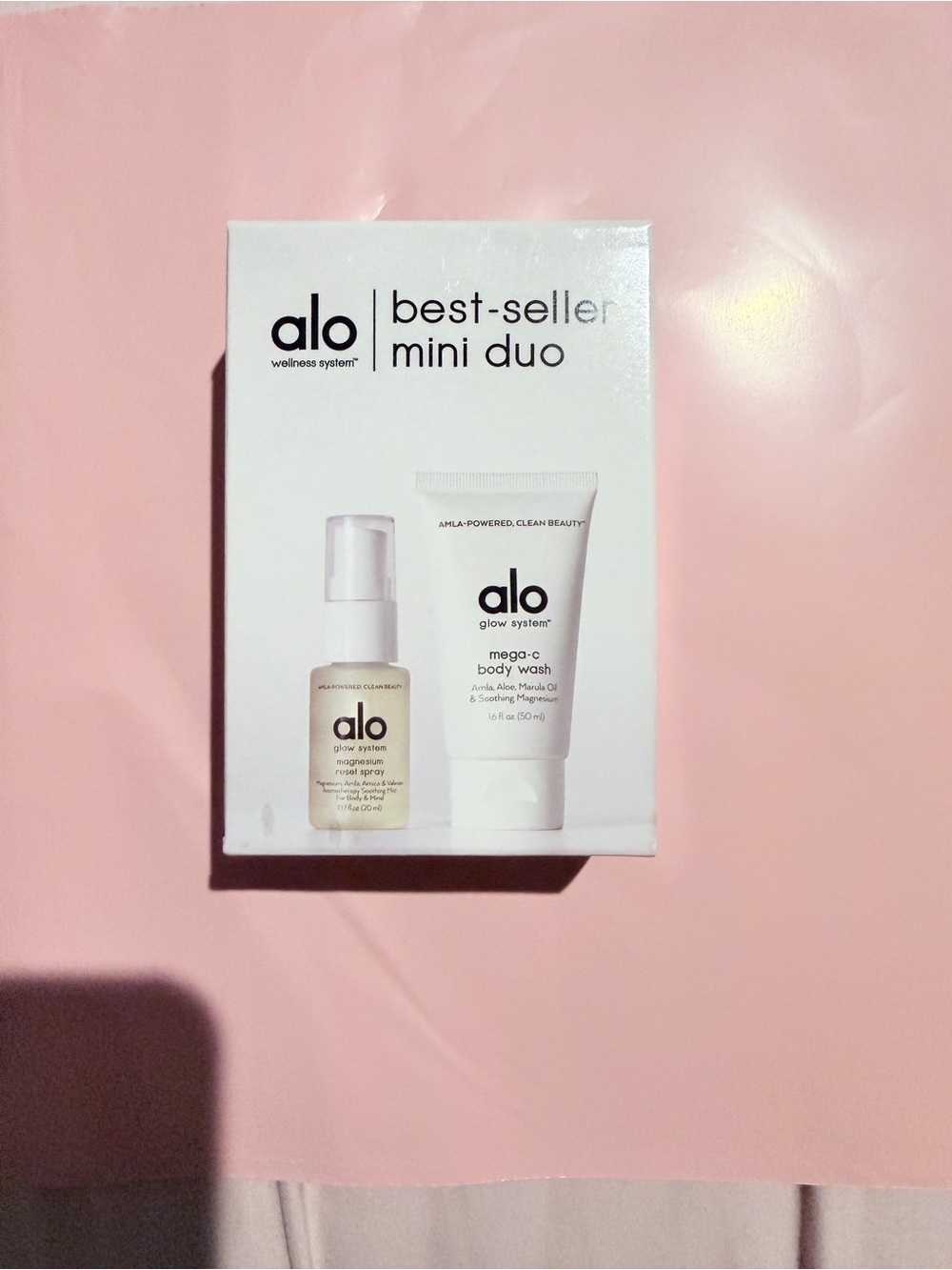 Alo Yoga Best-Seller Mini Duo Body Wash & Magnesium Spray